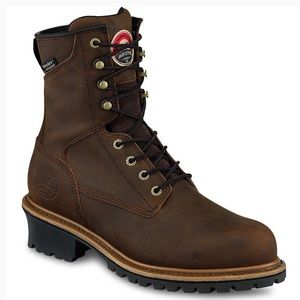 Men’s Red Wing Irish Setter soft toe logger boot